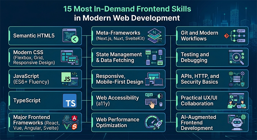 most in-demand frontend skills